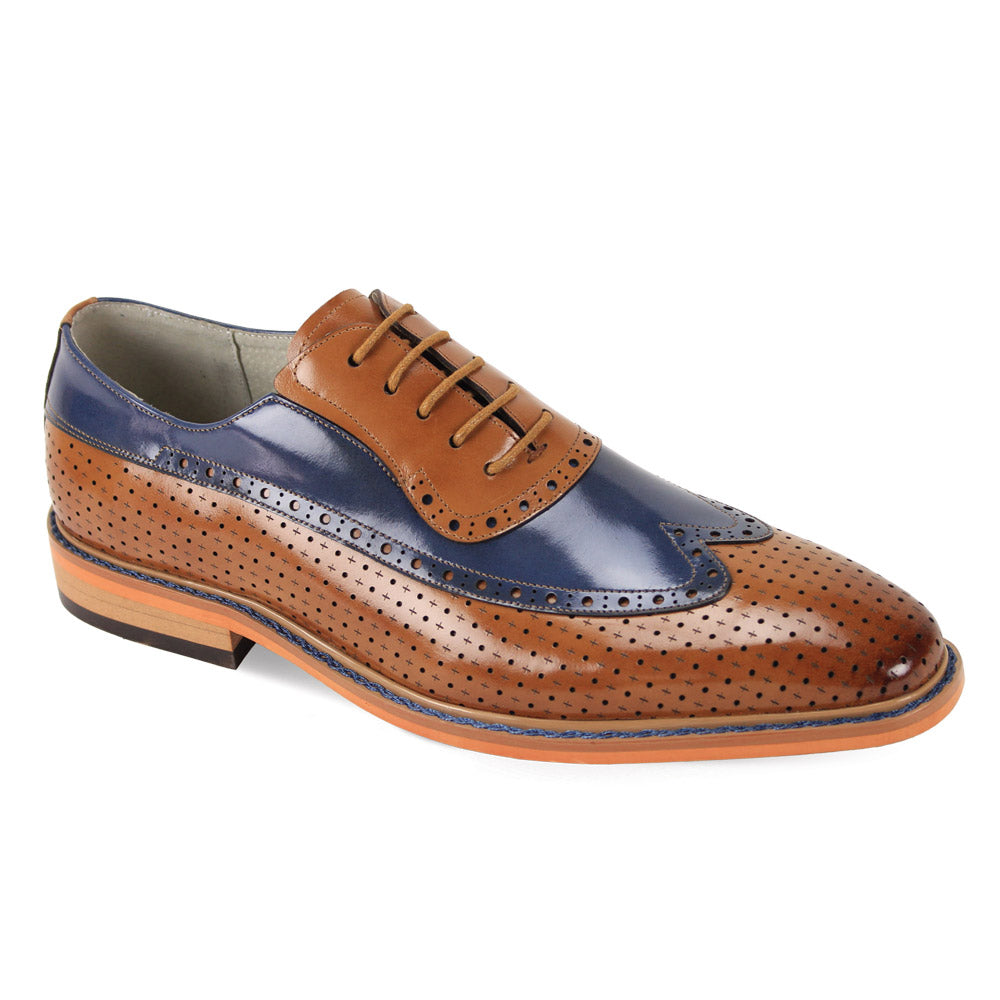royal blue dress mermaid Museum Cognac Leather Derby Dress Shoe 8 UK / 9 US main image 0