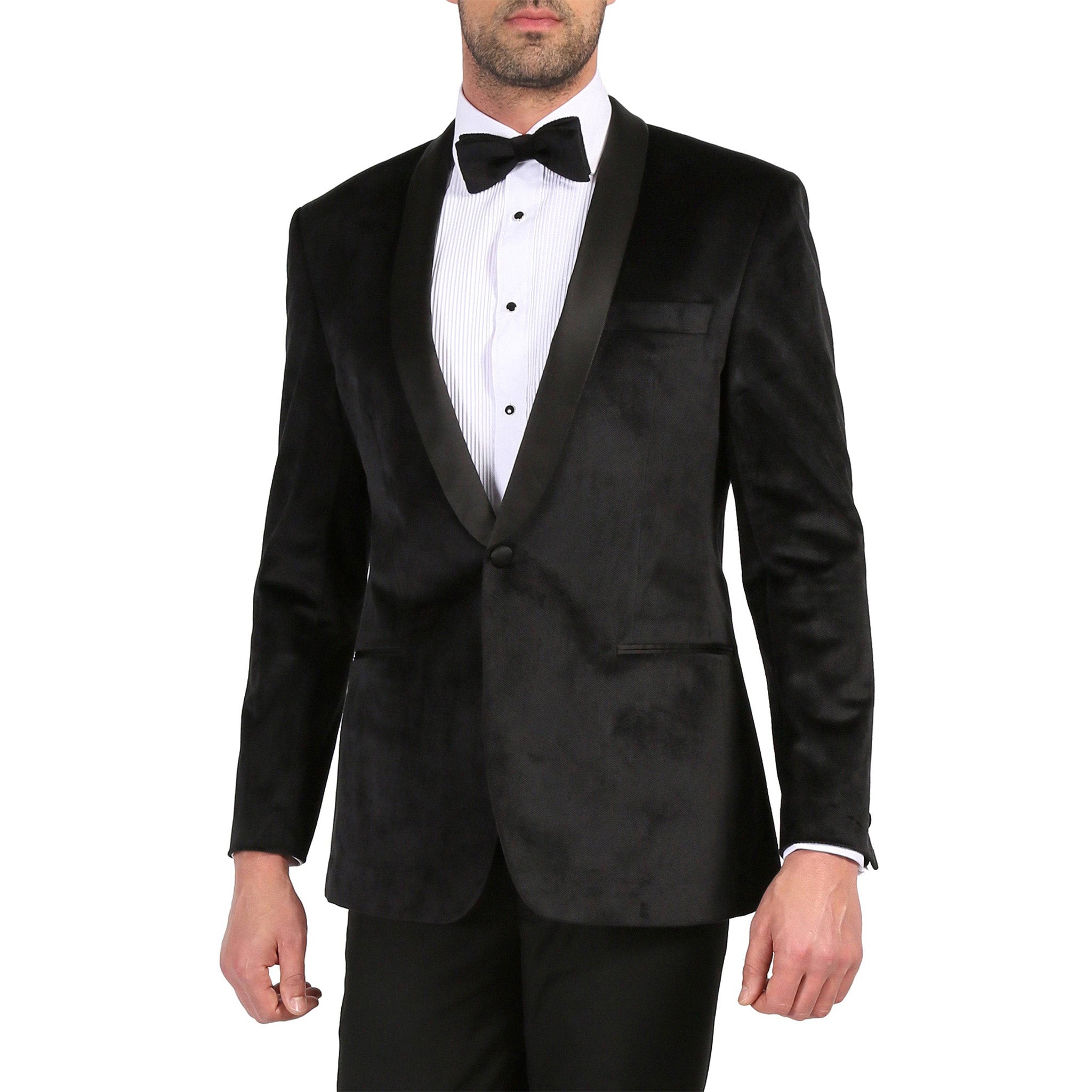 Mens suede hotsell tuxedo jacket