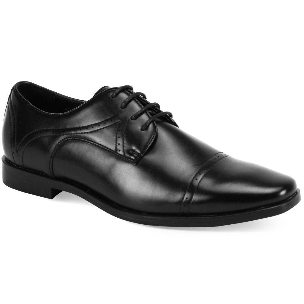 Classic Black Cap Toe Dress Shoes Classic Black Cap Toe Dress Shoes