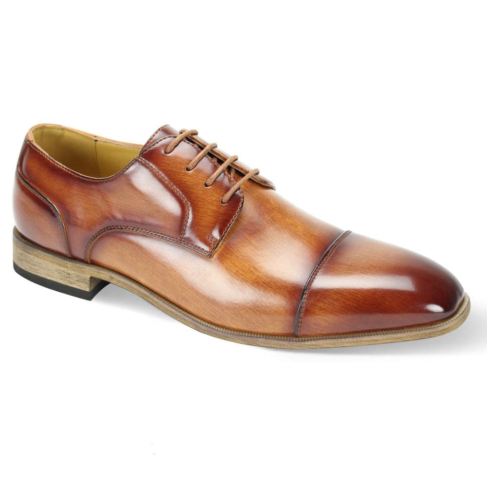 Elevate Your Style: Tan Cap Toe Dress Shoe