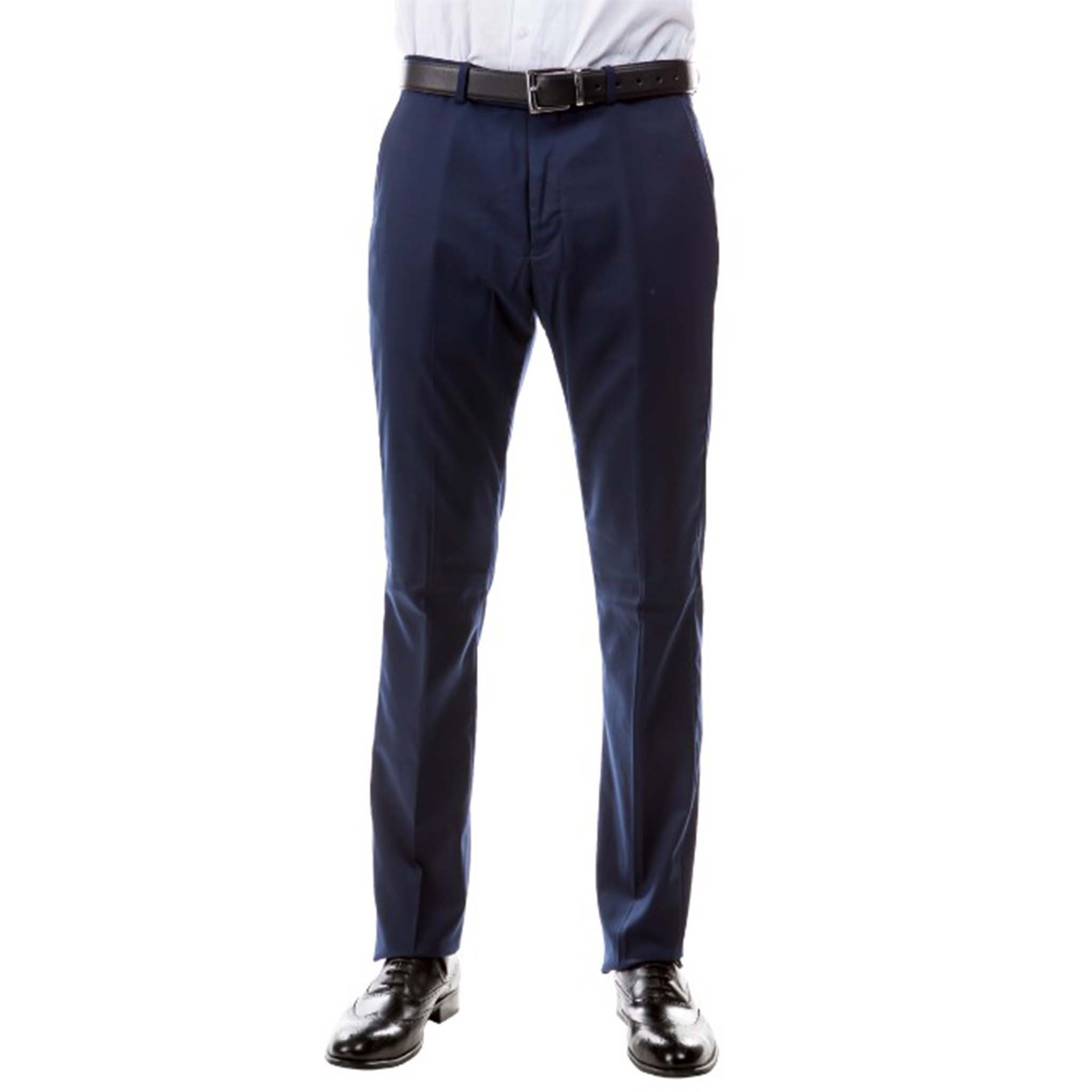 Men's Navy Modern Fit Suit Pants 52 Men's Navy Modern Fit Suit Pants 52