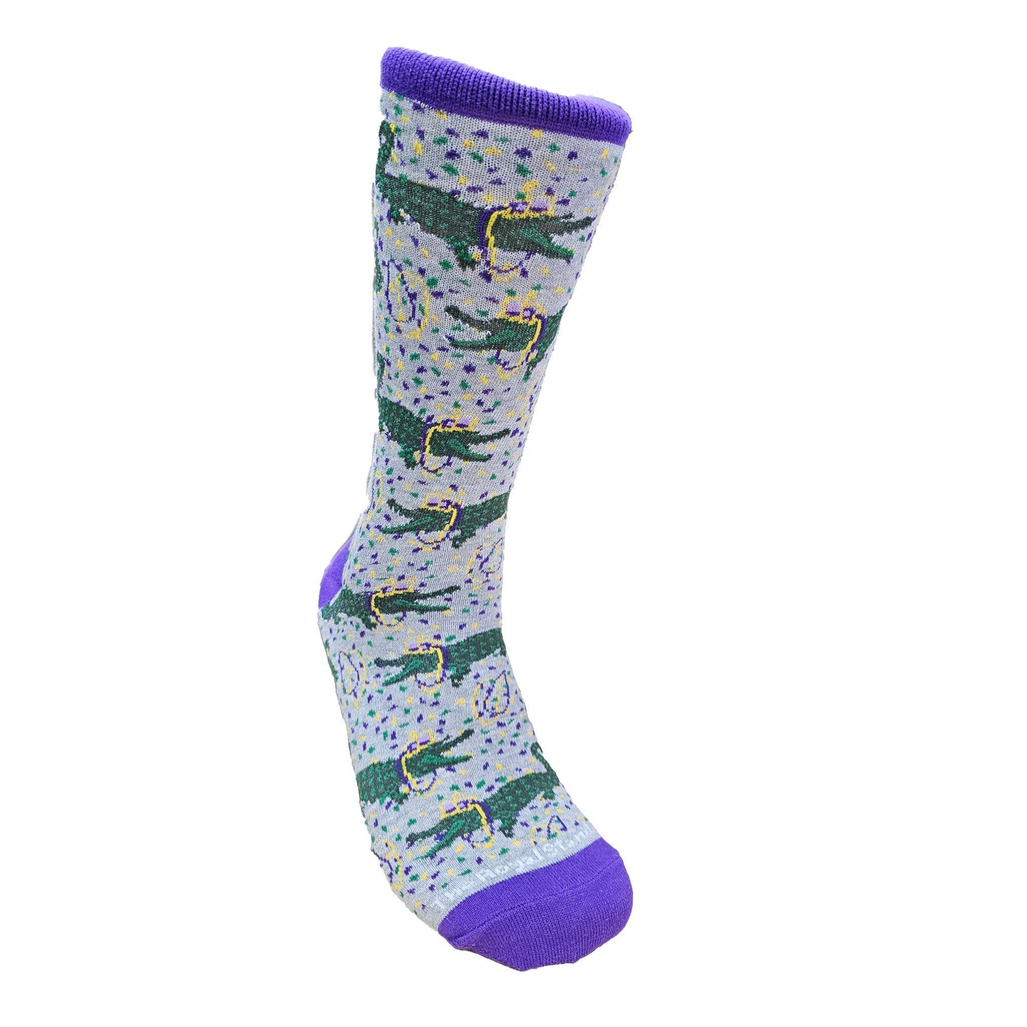 Mardi Gras Socks