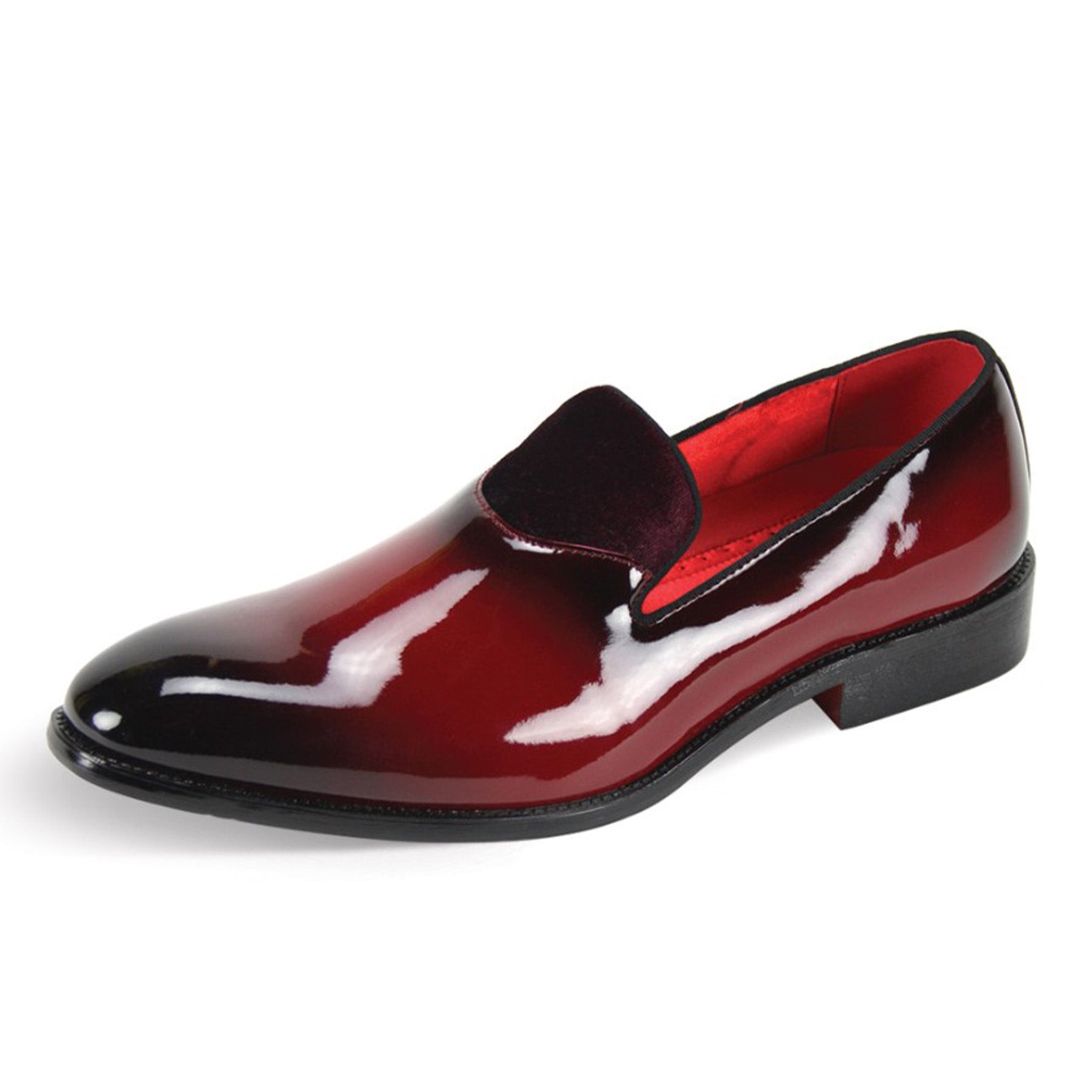 Burgundy Patent Fashion Loafer