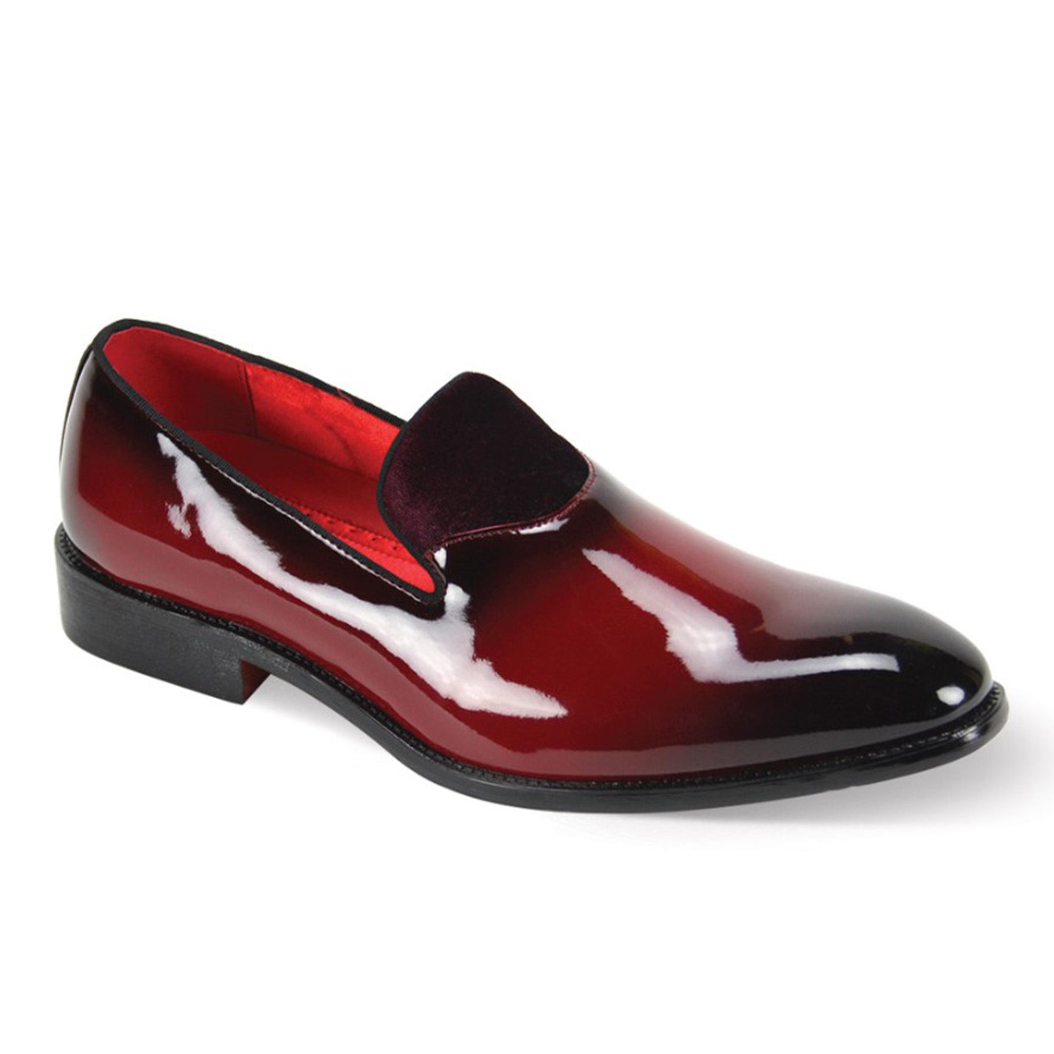 Burgundy Patent Fashion Loafer