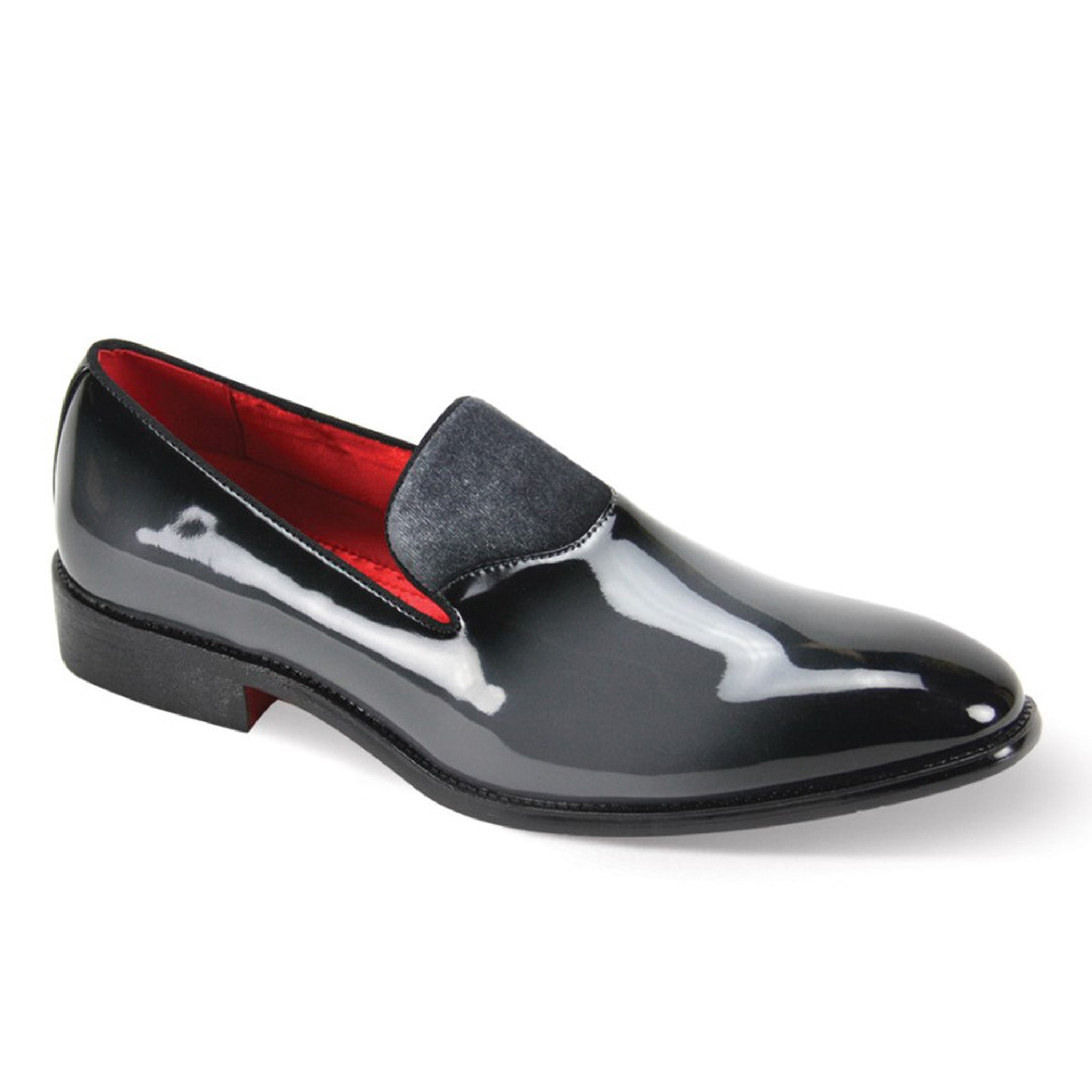 Grey Patent Fashion Loafer