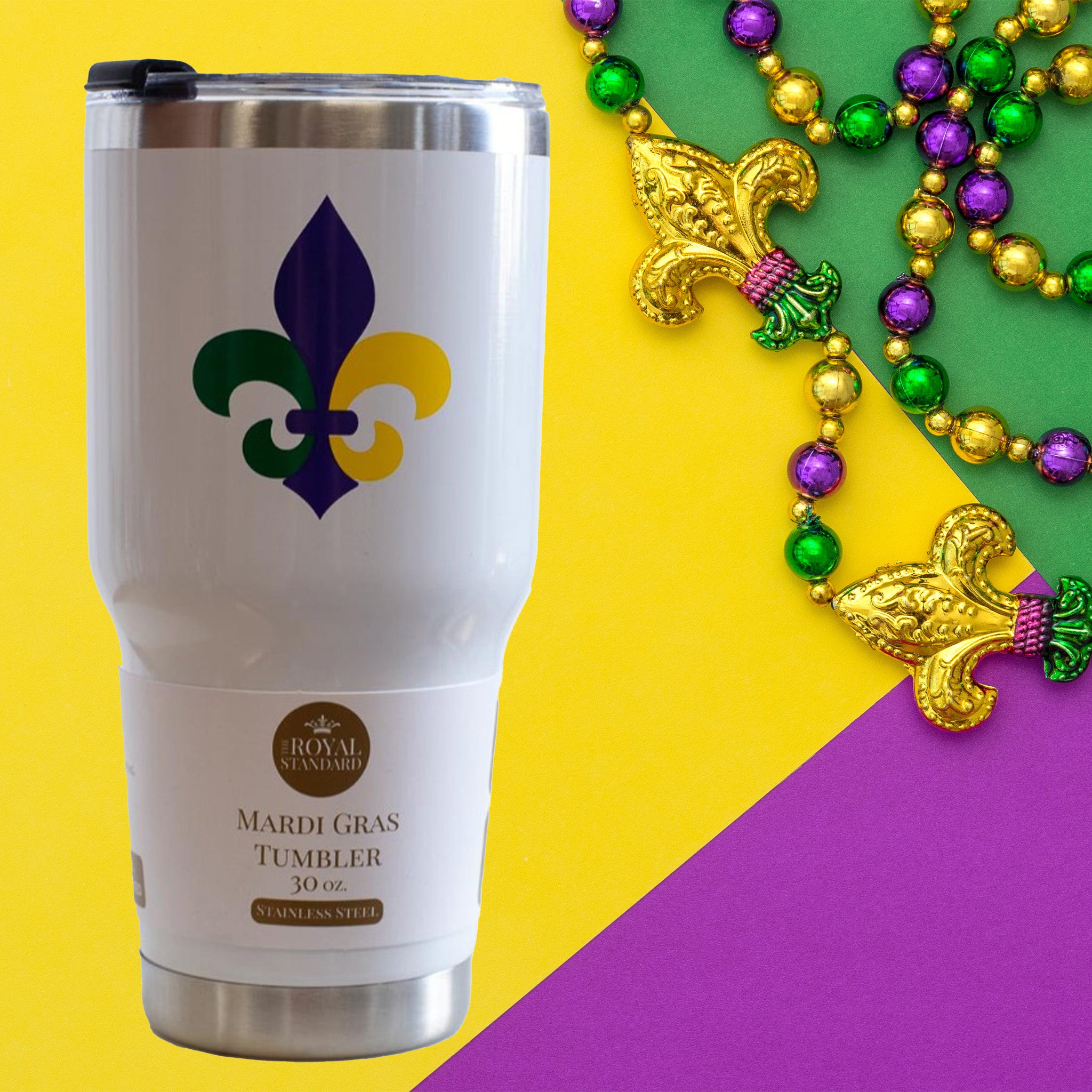 Fleur de Lis Tumbler