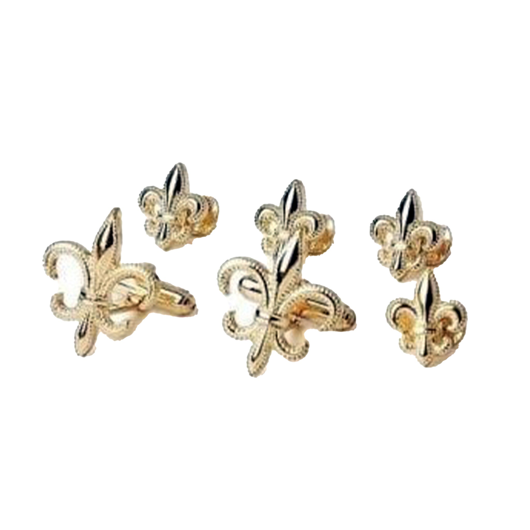 Gold Fleur De Lis Formal Set