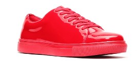 Red Patent Formal Sneaker