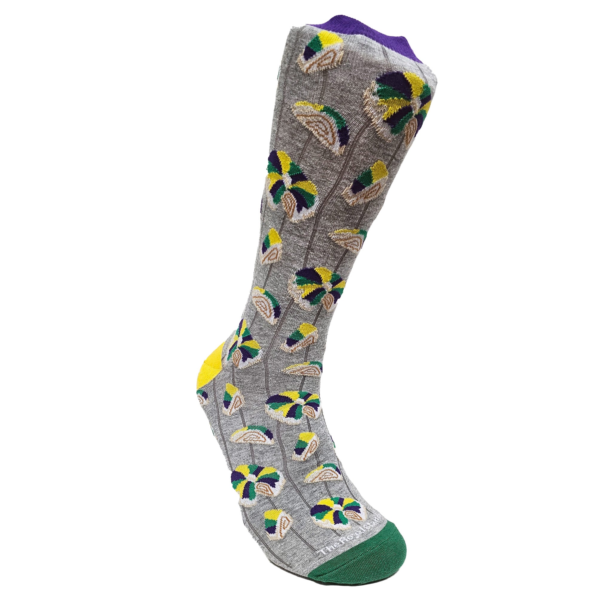 Mardi Gras Socks