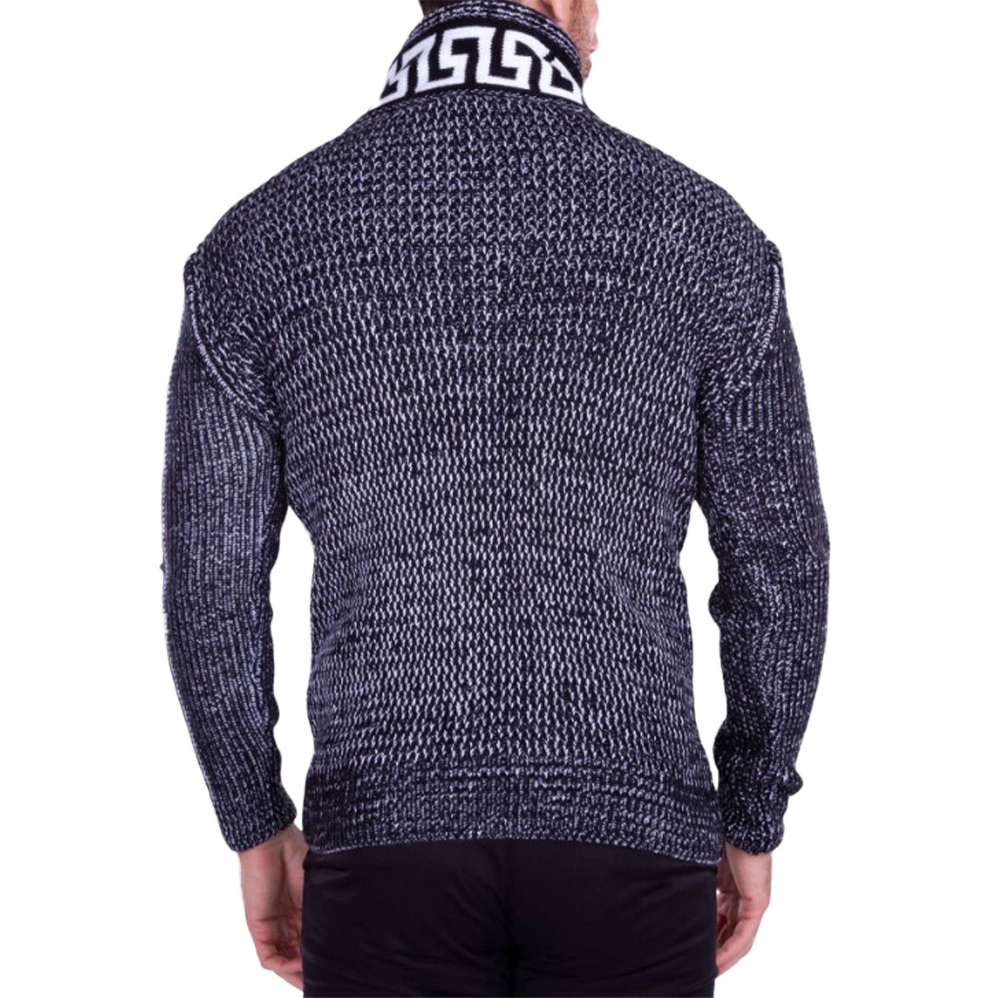 Black Fashion Cowl Neck Sweater