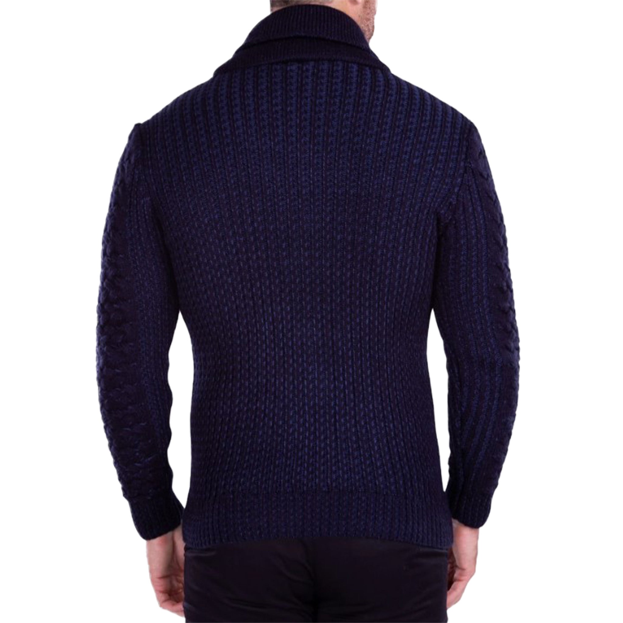 Navy cowl neck sweater hot sale