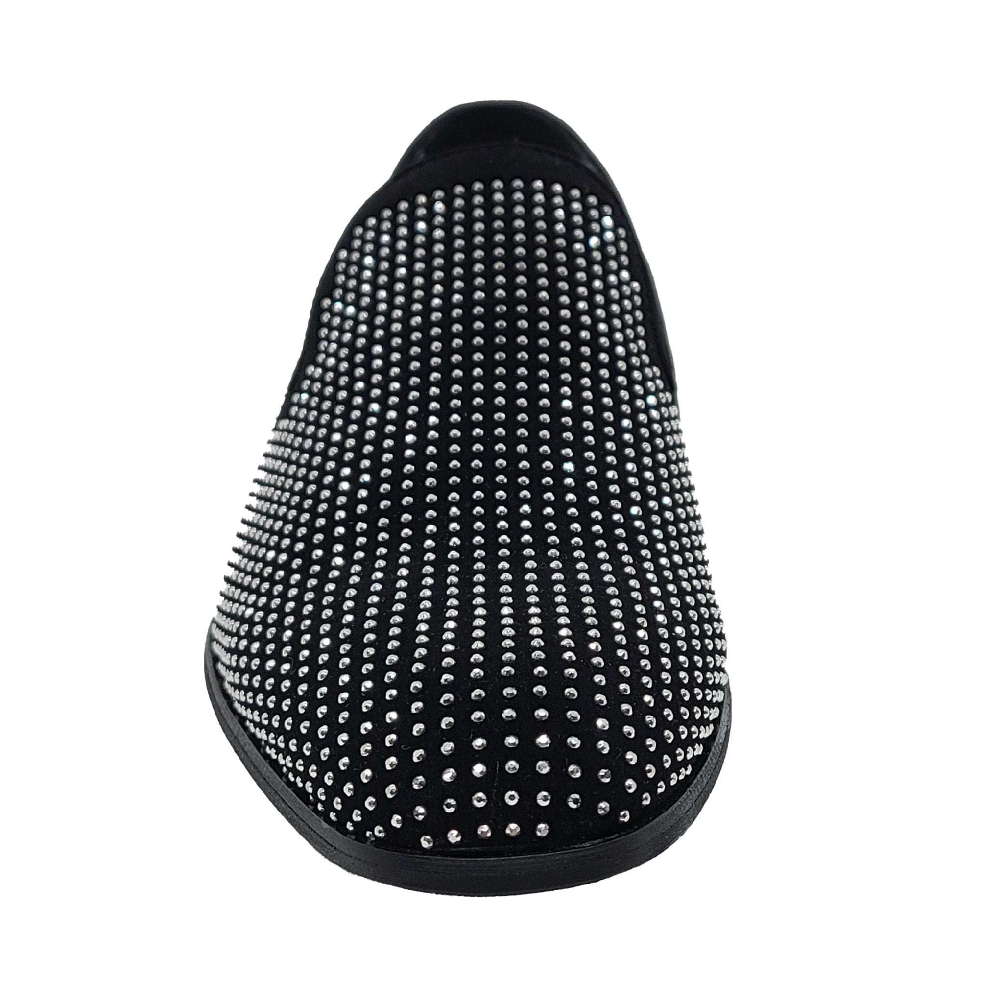 Black Crystal Studded Formal Loafers– D&K SUIT DISCOUNTERS