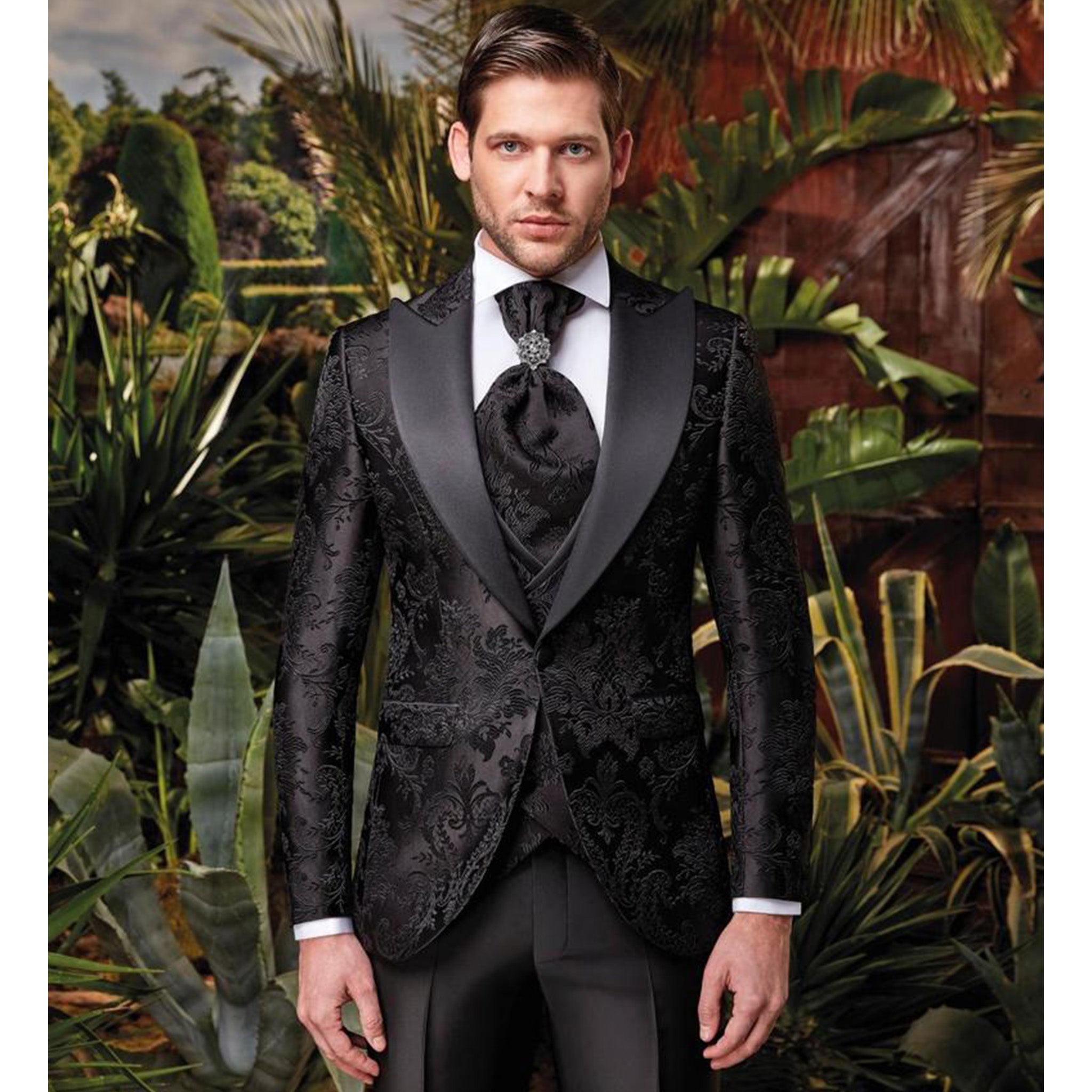 Quesste Black Fashion Tuxedo