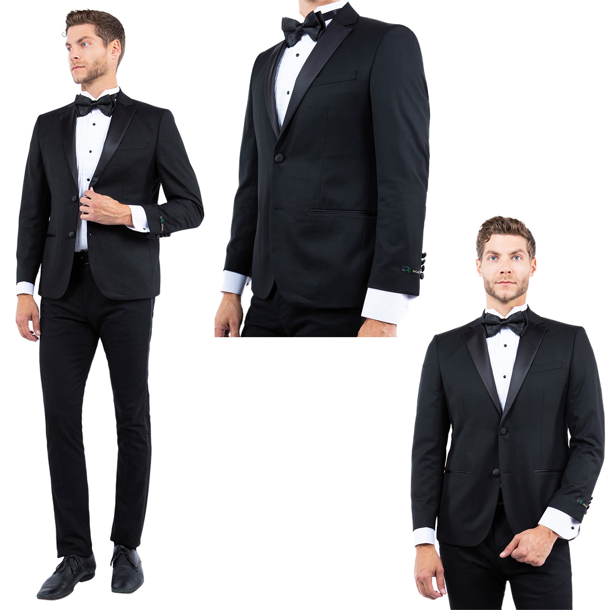 Classic Notch Lapel Tuxedo Jacket