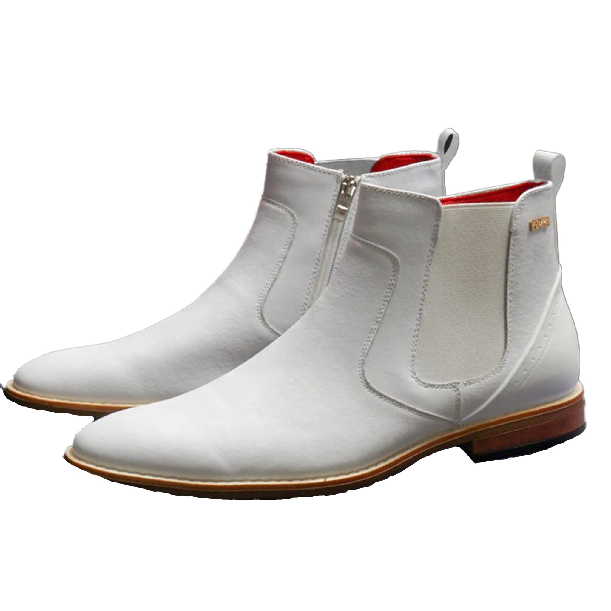 white leather dress boots Chelsea Boot for Men A Line Two Piece Mark the end of Shapewear Seamless Color:Papaya Whip