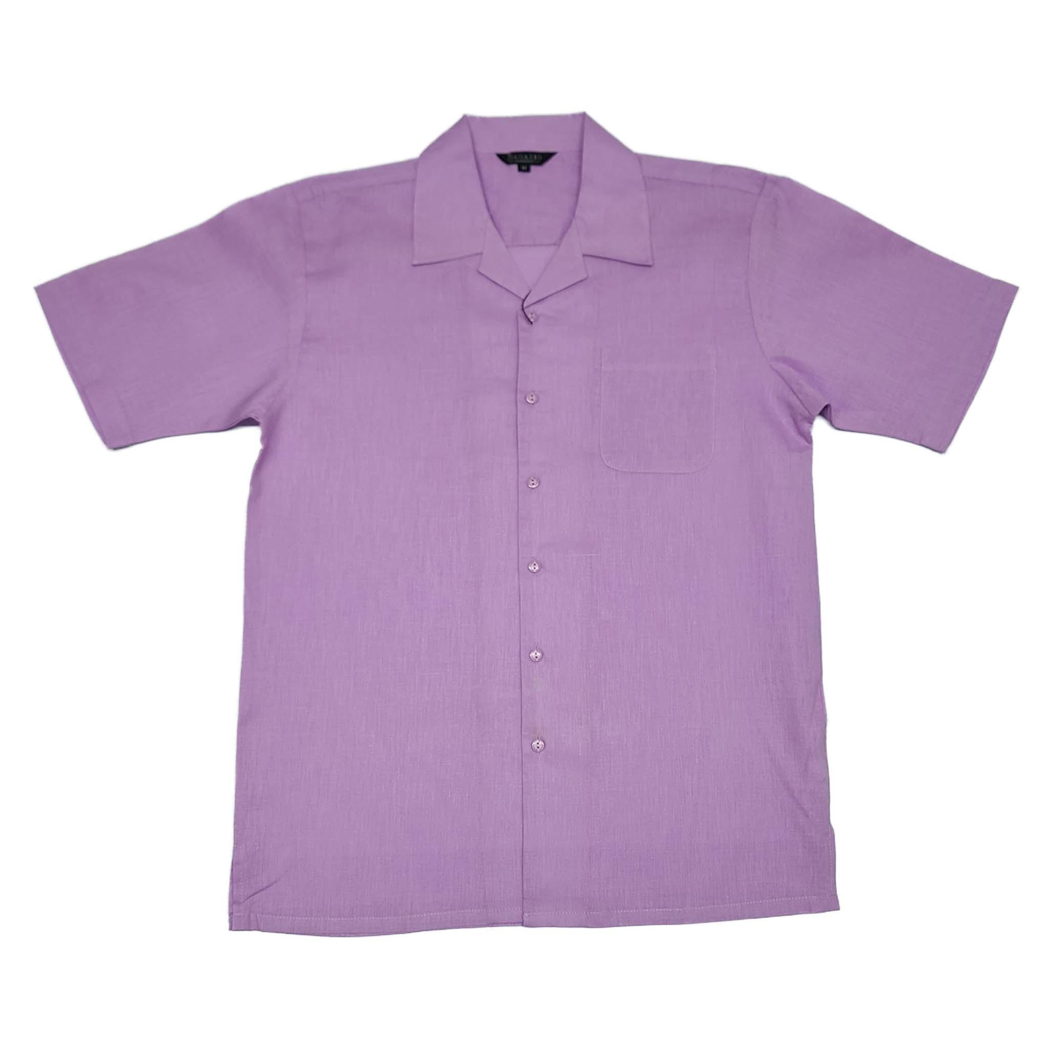 Men's Lavender Linen Leisure Suit