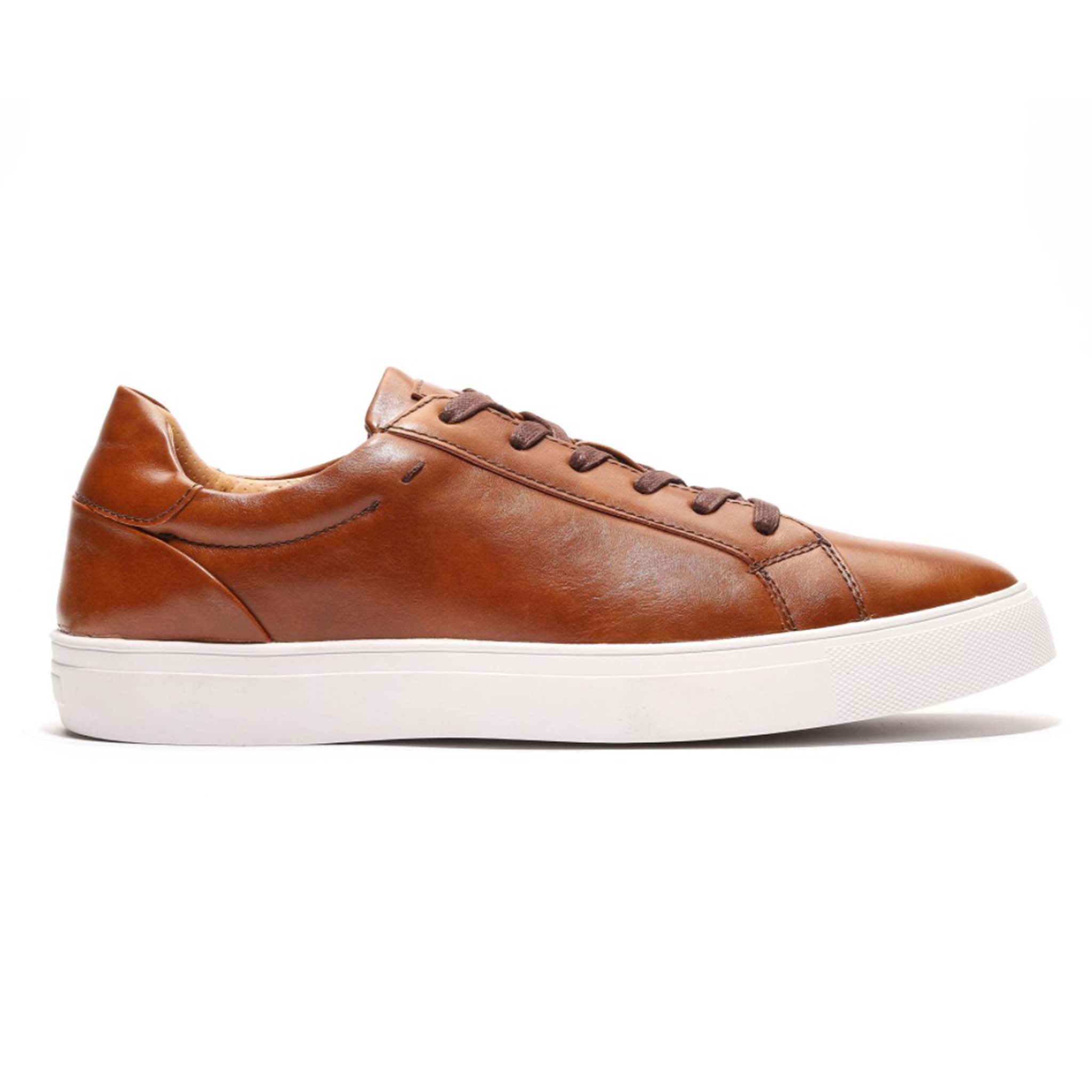 Men's Cognac Casual Sneaker | D&K SUIT DISCOUNTERS