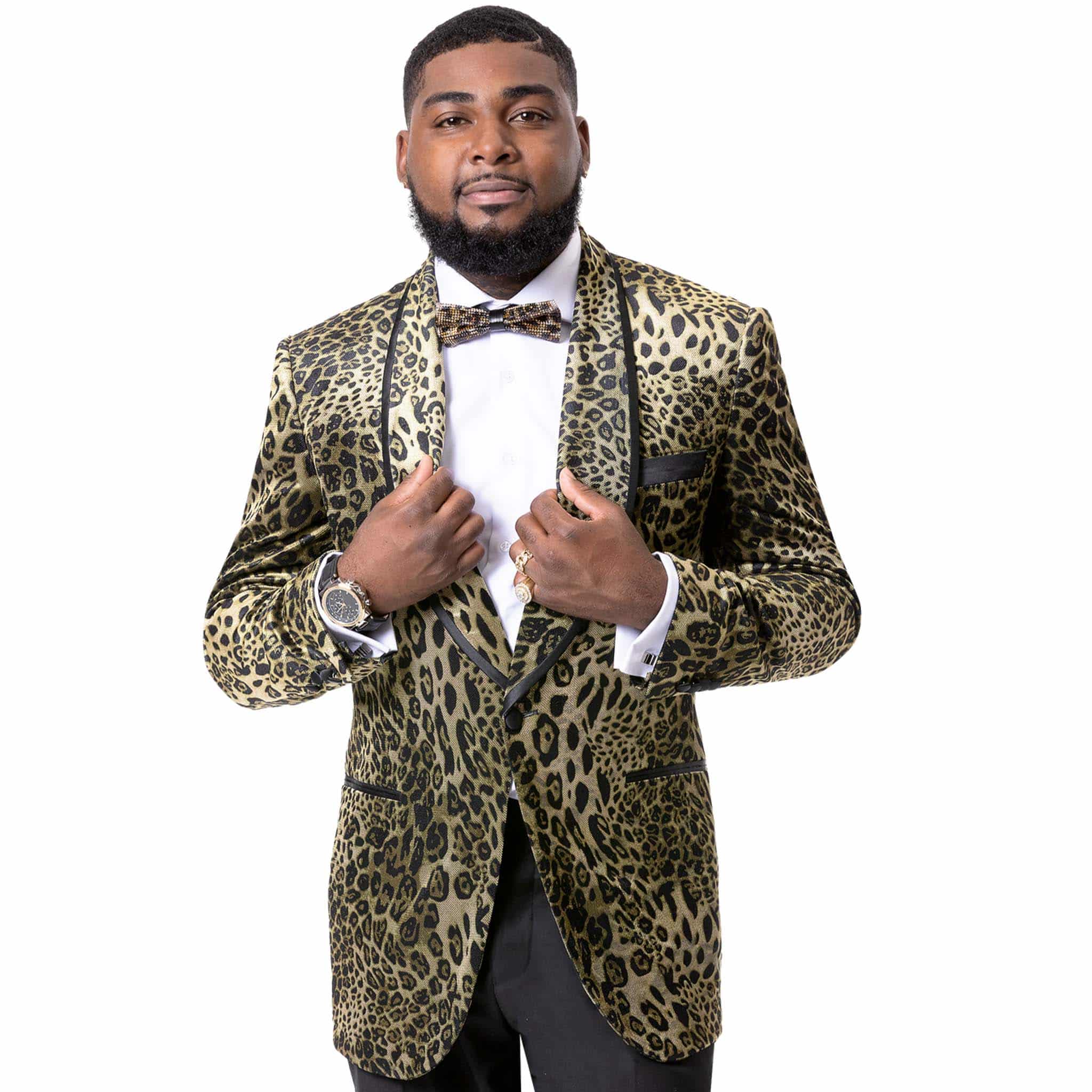 Leopard Print Fashion Blazer
