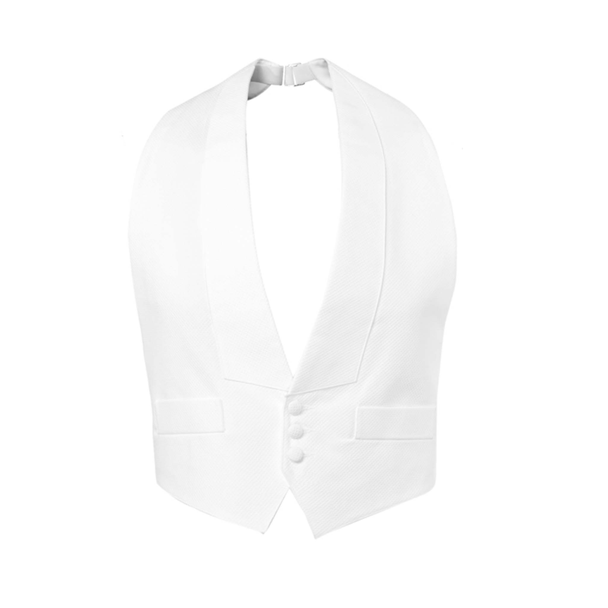 White Pique Bib Vest Elevate Your Formal Look with Timeless Elegance DNK Mobile 2x