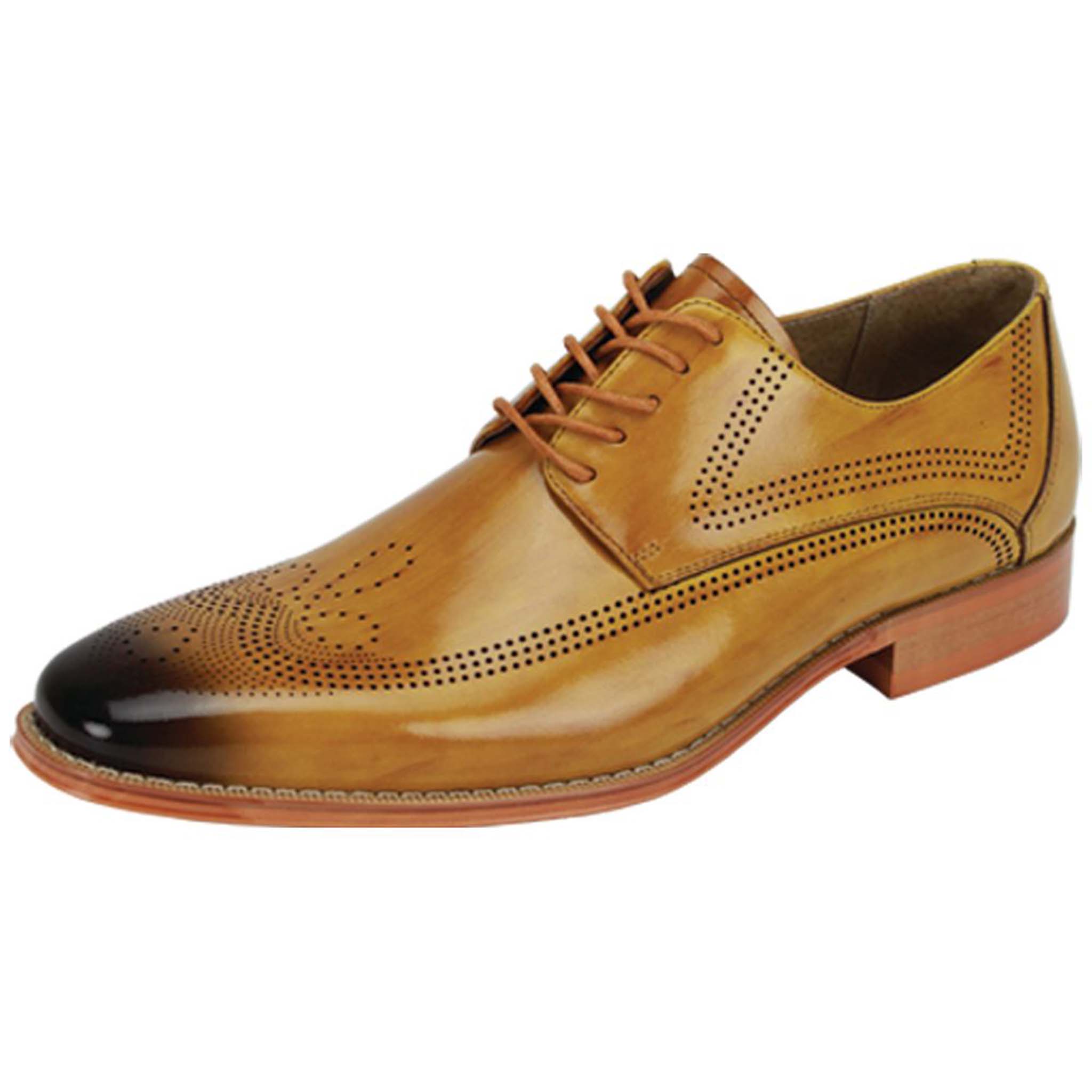 Giovanni Scotch Leather Oxford Shoe