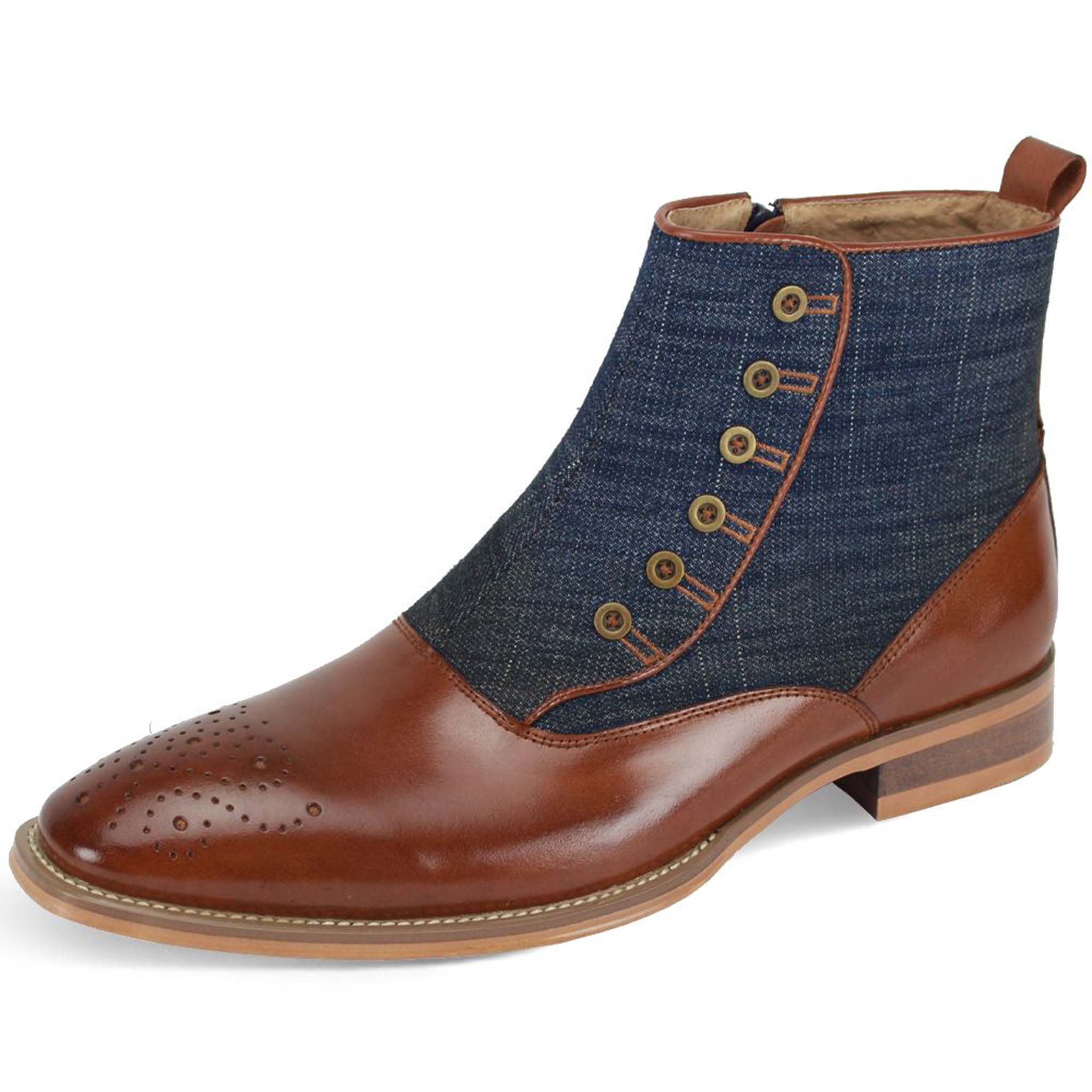 Giovanni Denim Quarter Boots