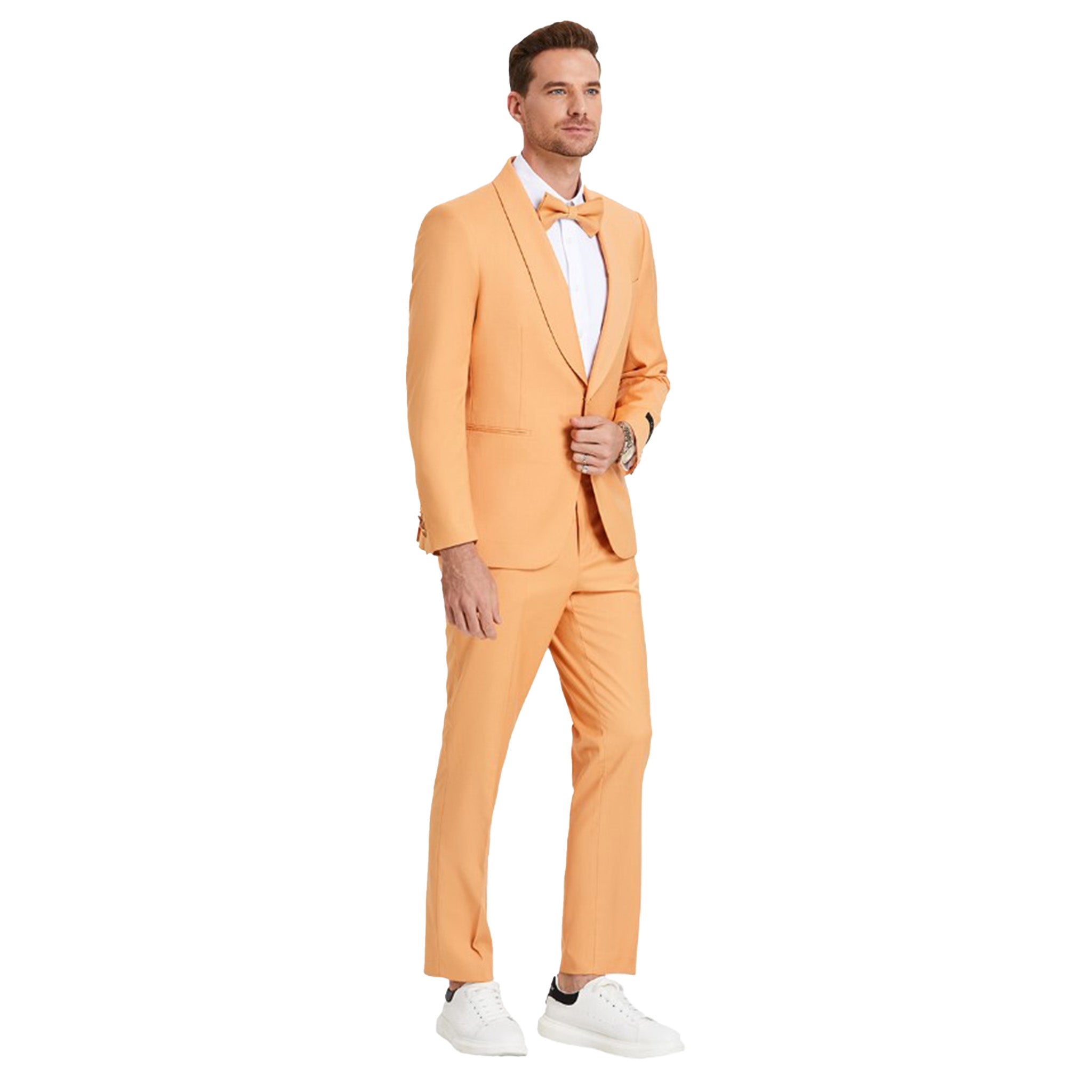 Elevate Your Elegance: Discover Skinny Fit Formal Suits | DNK Mobile Menswear USA Dijon / Long / 48
