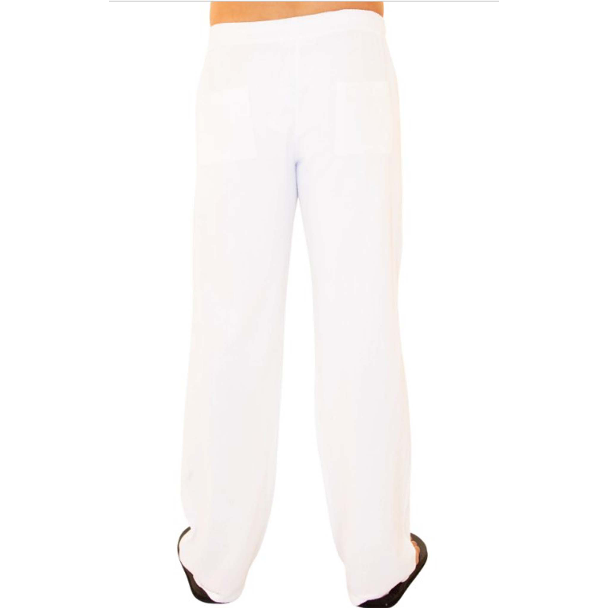 White Resort Wear Pants