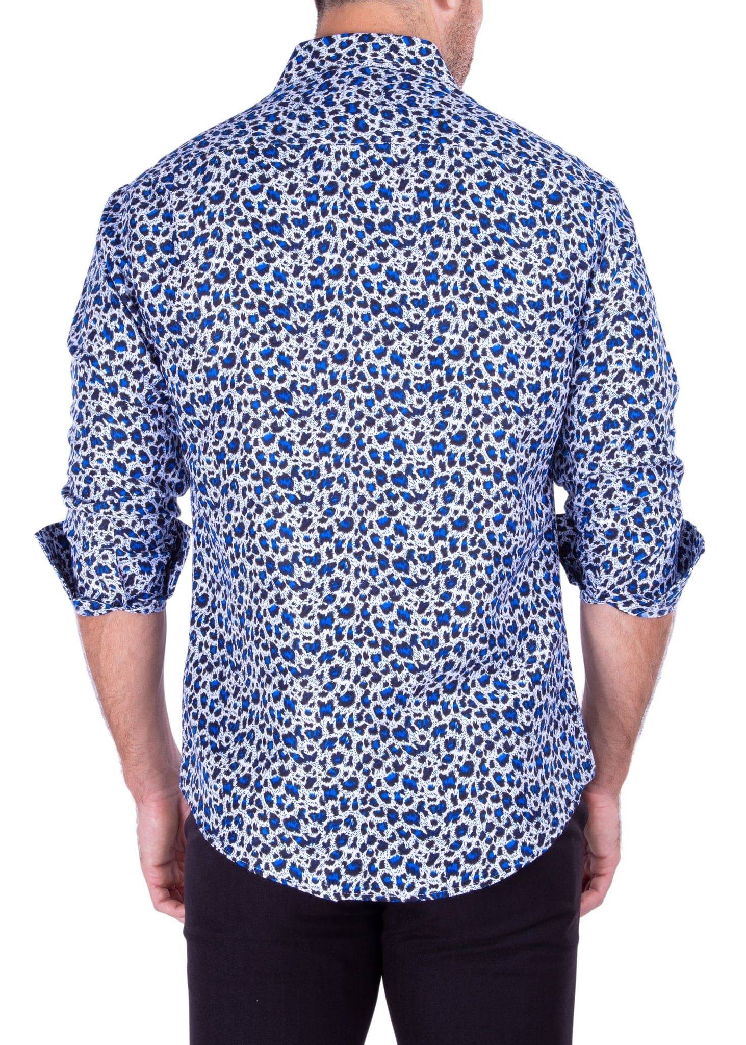 Inspired by Men: Printed Shirts - Blue is in Fashion this Year