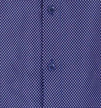 Navy Micro Dot Men's Fashion Shirt