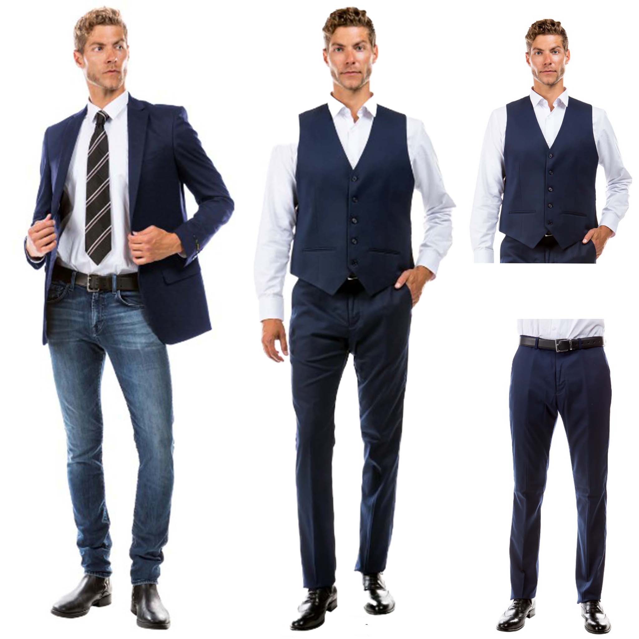 Slim Fit Suit Pants