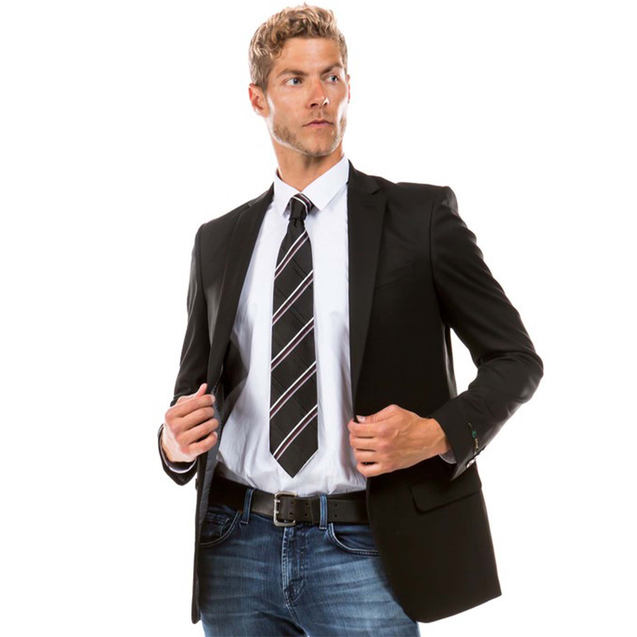 Men's Black Modern Fit Suit Jacket