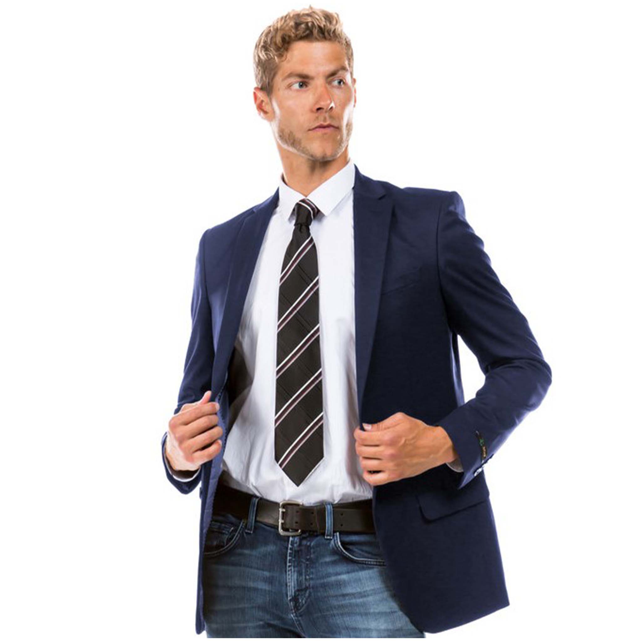 Men's Navy Modern Fit Suit Jacket