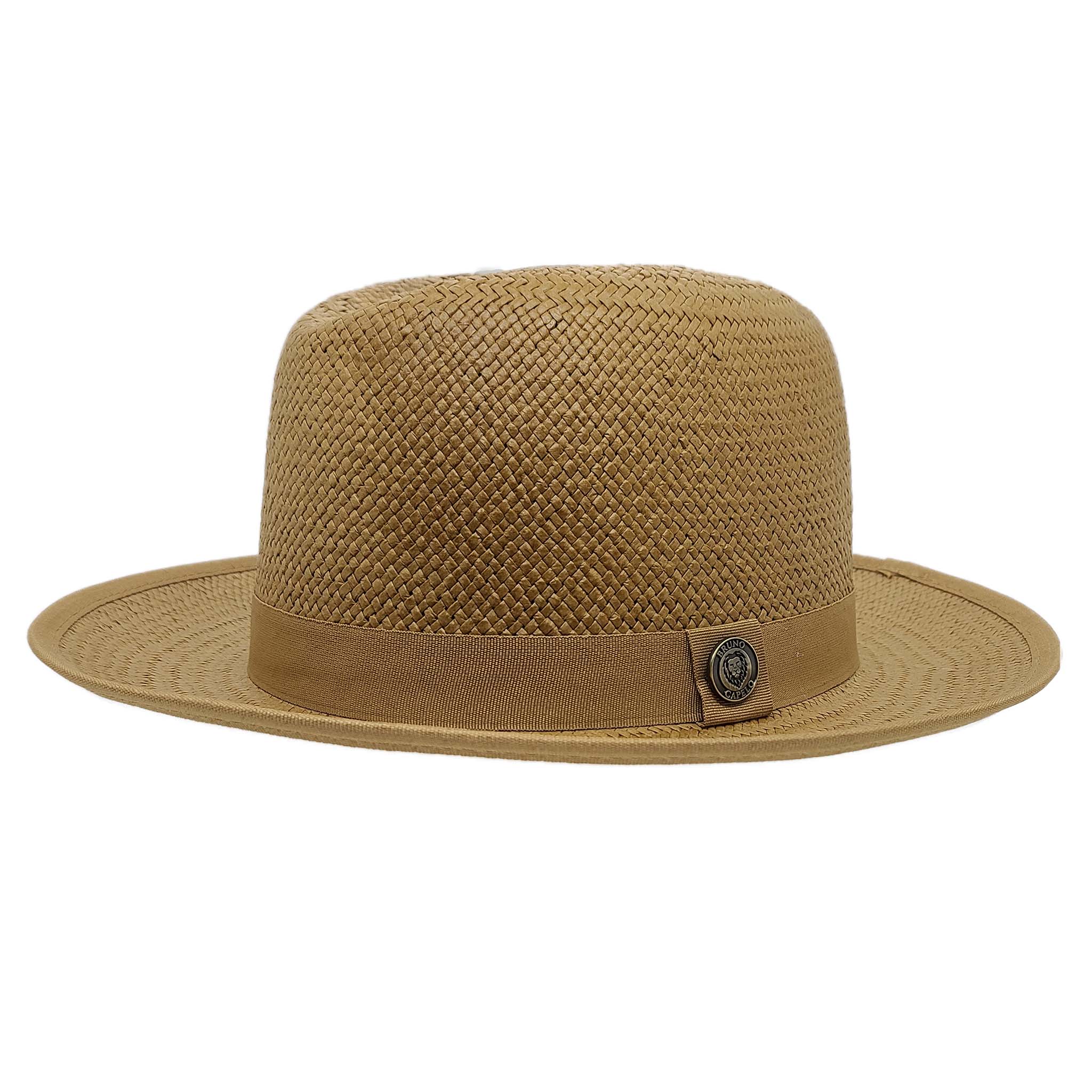 Acorn Contrast Bottom Straw Hat