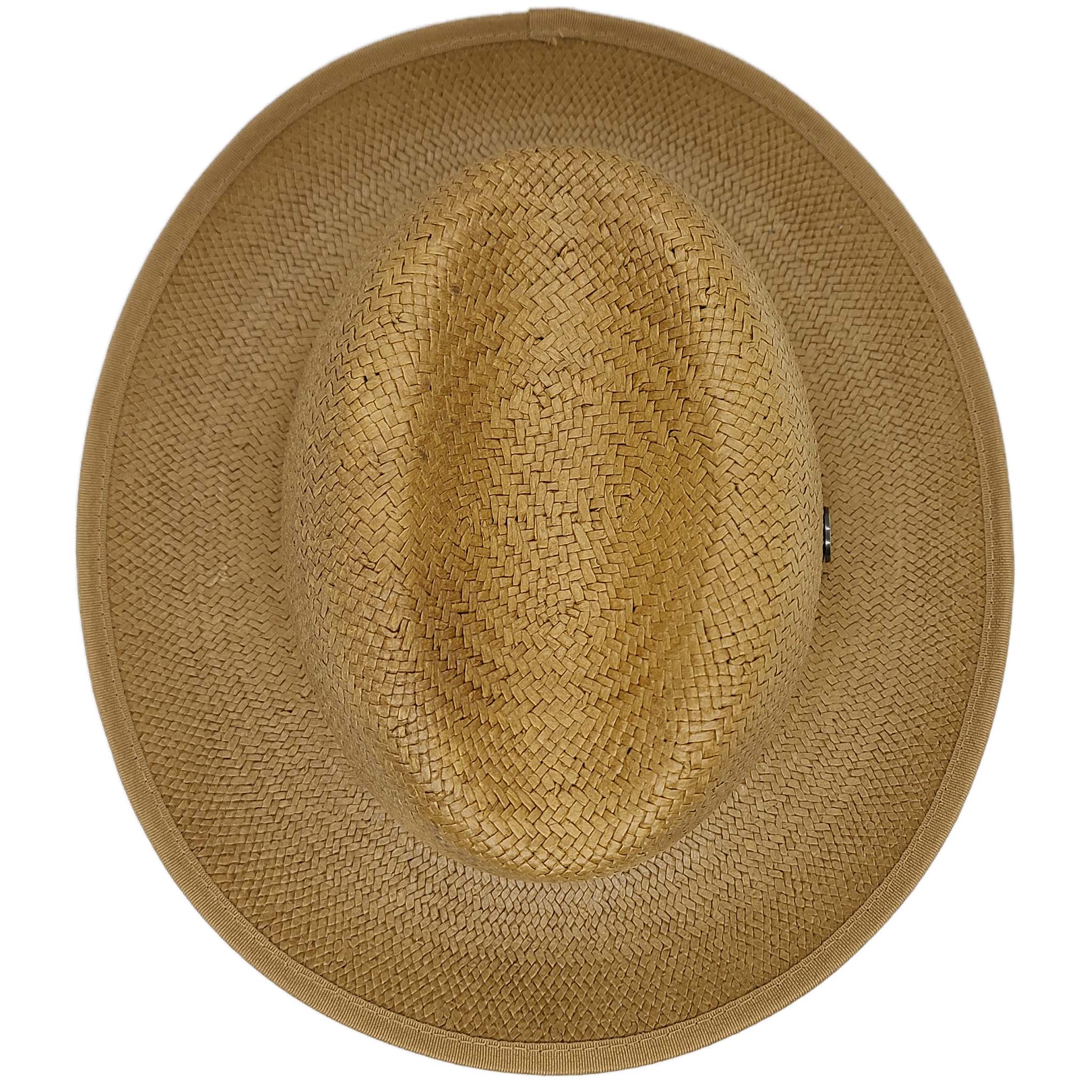 Acorn Contrast Bottom Straw Hat